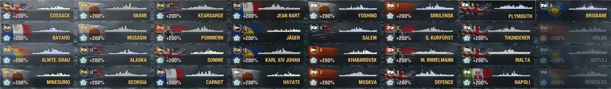 Game account sale World of Warships